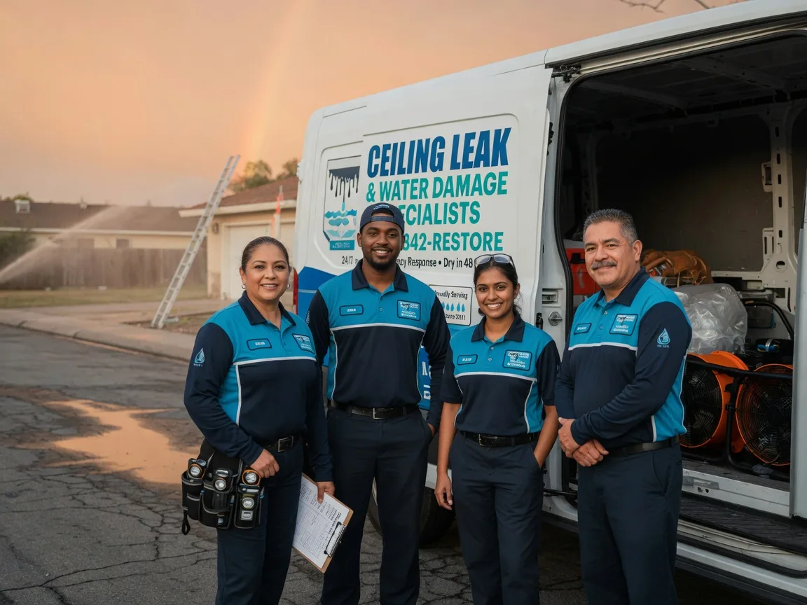 Ceiling Leak Cleanup company in Starrucca, PA